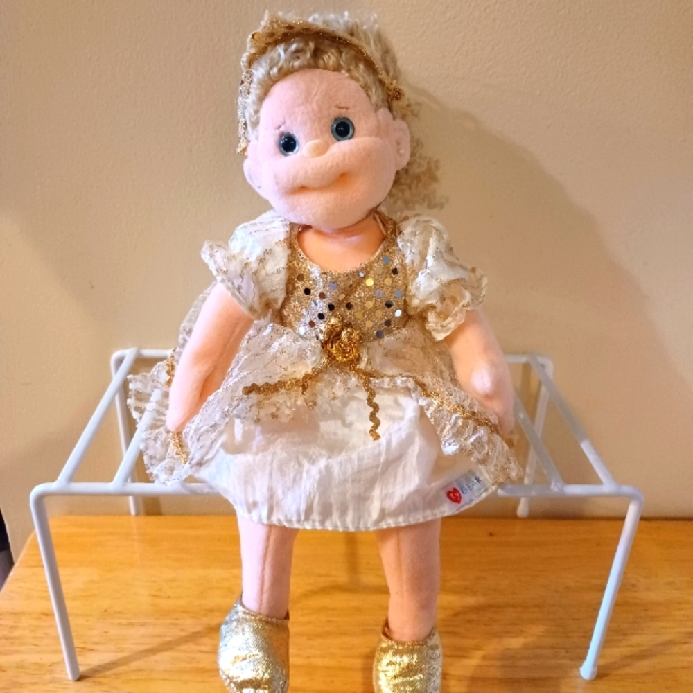 Ty Gear Jolly Janie Princess Plush Doll 13"